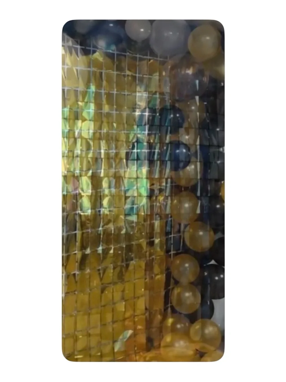 Gold Backdrop Curtains, Shimmer BackDrop 3 Panels